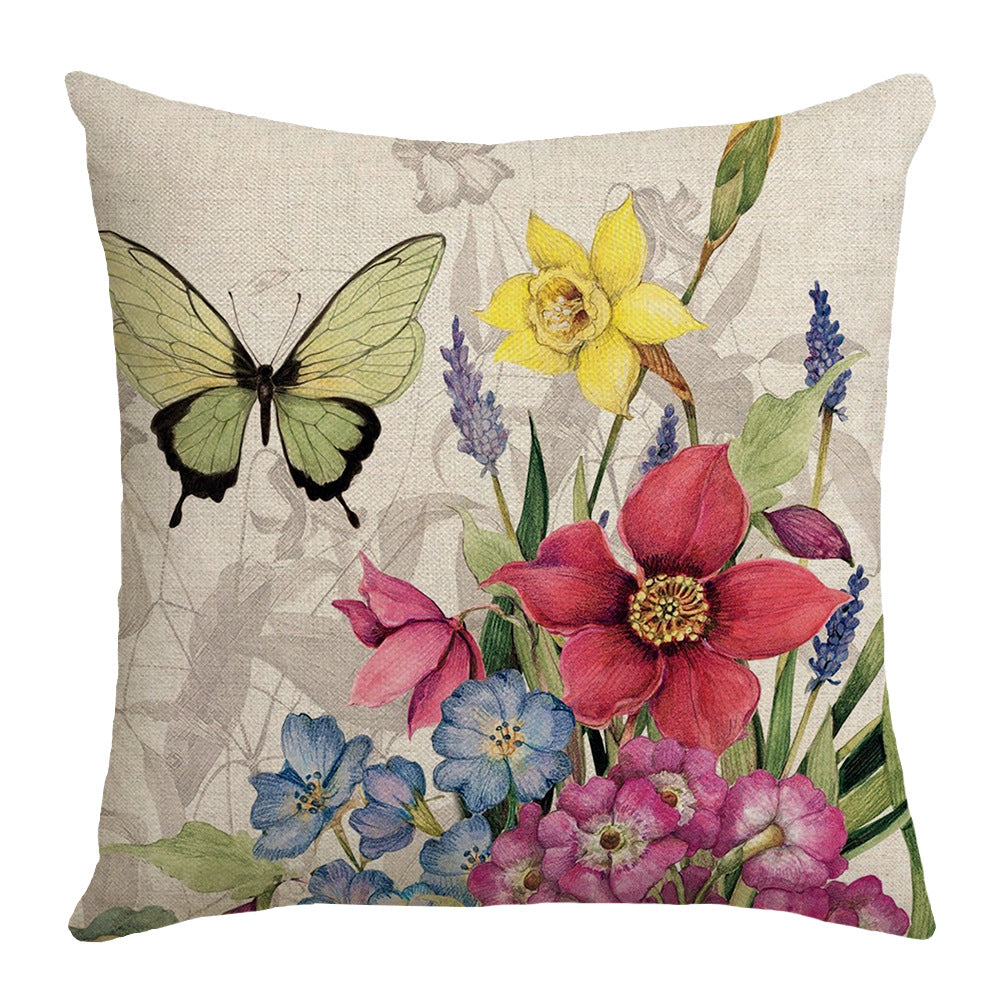 4-Piece Pillow & Pillow Cover Set for Sofa and Bedroom Decoration (45x45cm)